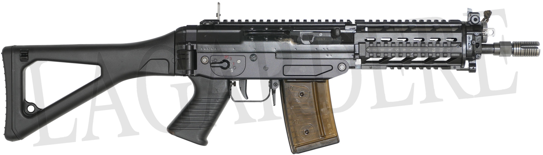 SAN SG 553-1 SB RAIL ROTEX ALU NOIR AUTO OCCASION(FUSIL D'ASSAUT AUTOMATIQUE)