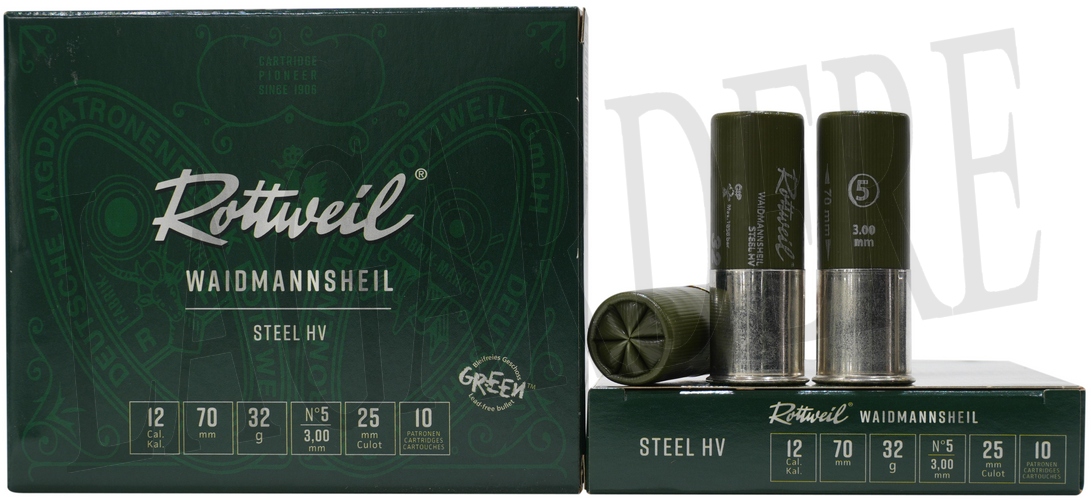 ROTTWEIL STEEL GAME NO. 5 / 3MM(CARTOUCHES A GRENAILLES)