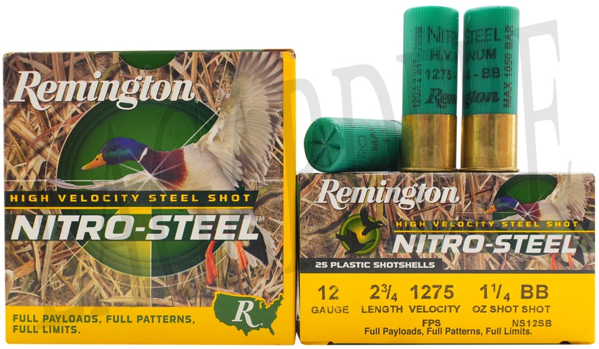 REMINGTON NITRO-STEEL HV BB 35,4G(CARTOUCHES A GRENAILLES)