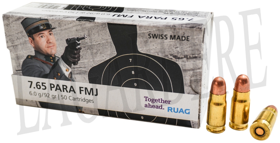 RUAG FMJ 6,0 G(CARTOUCHE A BALLE)