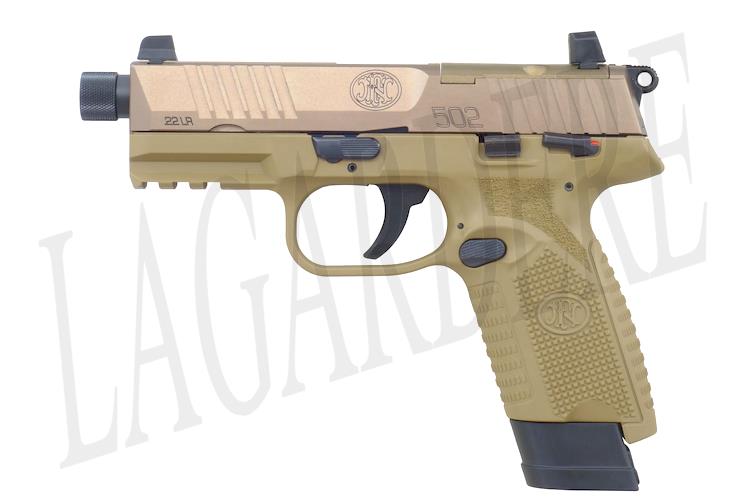FN 502 TACTICAL FDE(PISTOLET PETIT CALIBRE)