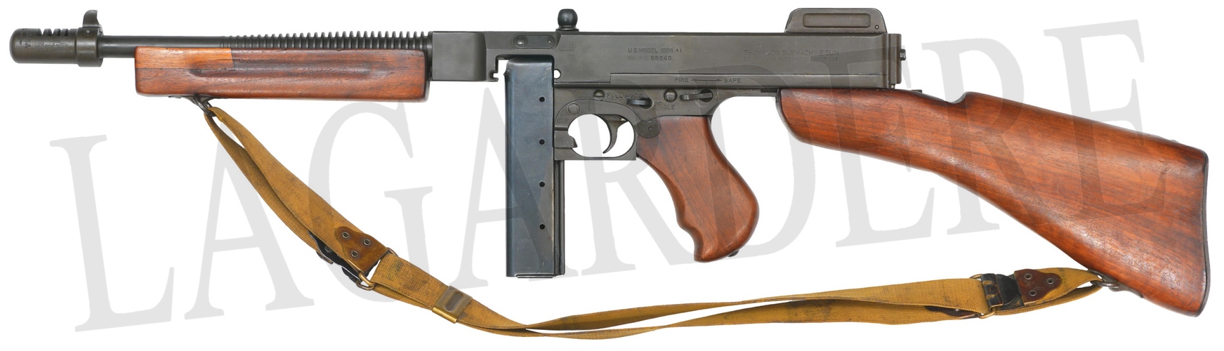 AUTO-ORDNANCE THOMPSON 1928 A1 AUTOMATIQUE(PISTOLET MITRAILLEUR AUTOMATIQUE)